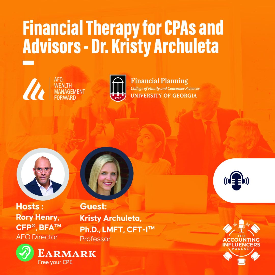 Financial Therapy for CPAs and Advisors - Dr. Kristy Archuleta