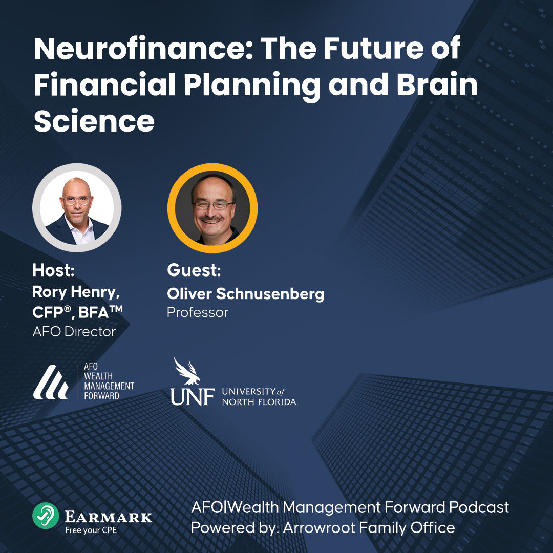 In this episode, Rory speaks with Oliver Schnusenberg, a professor at the University of North Florida, about the emerging field of neurofinance.